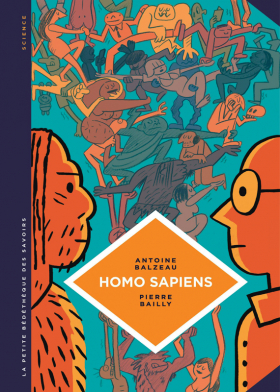 couverture bande dessinée Homo sapiens, Histoire de notre humanité