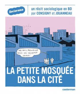 couverture bande dessinée La Petite mosquée dans la cité