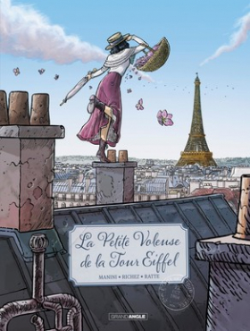 couverture bande dessinée La Petite voleuse de la tour Eiffel