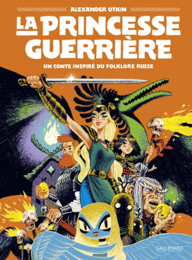 couverture bande dessinée La Princesse guerrière