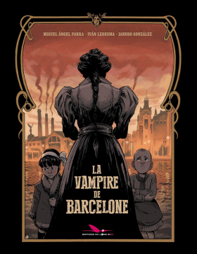 couverture bande-dessinee La Vampire de Barcelone