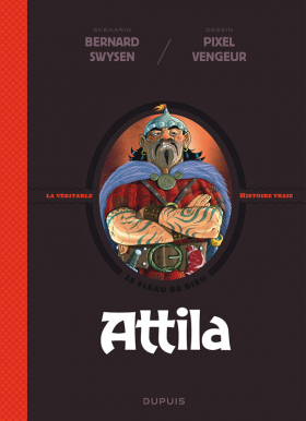 couverture bande dessinée Attila