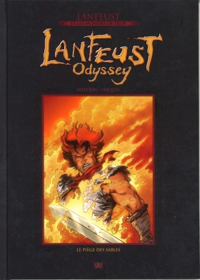 couverture bande-dessinee Lanfeust Odyssey - Le piège des sables