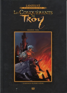 couverture bande-dessinee Les Conquérants de Troy - La bataille de Port-Fleuri