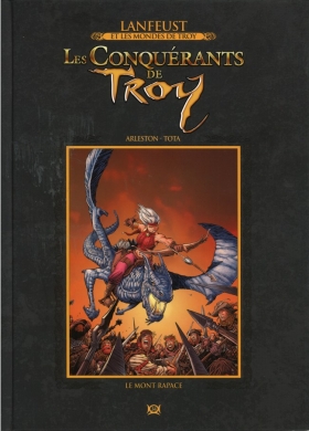 couverture bande dessinée Les Conquérants de Troy - Le Mont Rapace