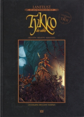 couverture bande dessinée Tykko des sables - La colline des sept templiers