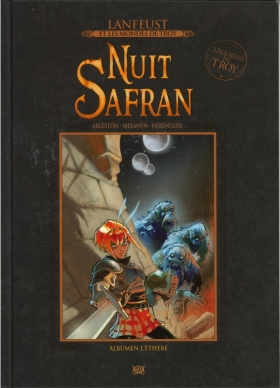 couverture bande dessinée Nuit Safran - Albumen l&#039;éthéré