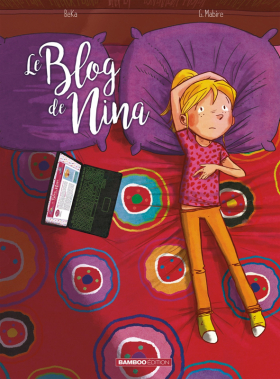 couverture bande dessinée Le Blog de Nina