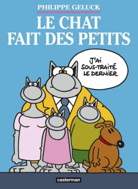 couverture bande dessinée Le Chat fait des petits