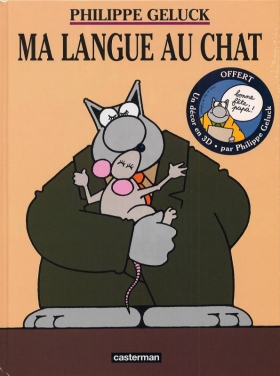 couverture bande dessinée Ma langue au chat