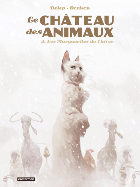 couverture bande dessinée Les Marguerites de l&#039;hiver