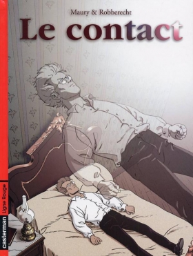 couverture bande dessinée Le contact