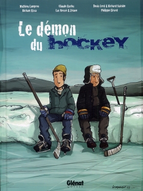 couverture bande dessinée Le Démon du hockey