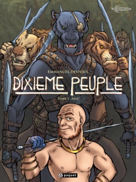 couverture bande dessinée Aha