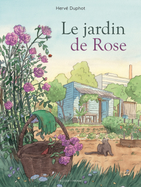 couverture bande dessinée Le Jardin de Rose