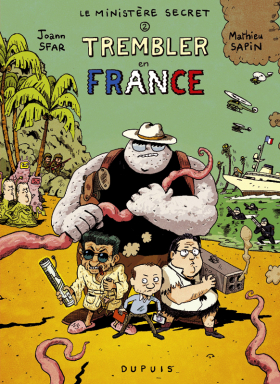 couverture bande-dessinee Trembler en France !