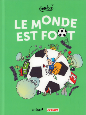 couverture bande-dessinee Le Monde est foot