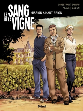 couverture bande dessinée Mission à Haut-Brion