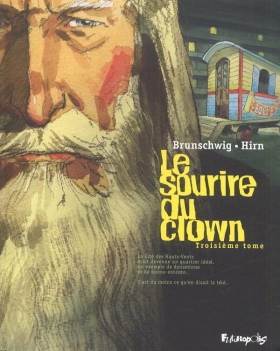 couverture bande dessinée Le sourire du clown T3