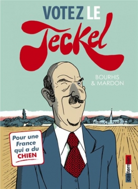couverture bande dessinée Votez le Teckel !