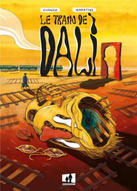 couverture bande dessinée Le Train de Dalí