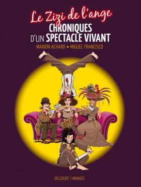 couverture bande dessinée Chroniques d&#039;un spectacle vivant