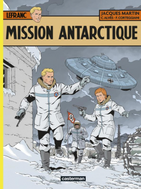 couverture bande dessinée Mission Antarctique