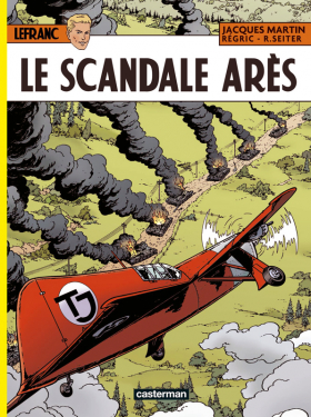 couverture bande dessinée Le Scandale Arès