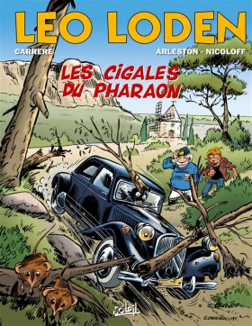 couverture bande dessinée Les cigales du pharaon