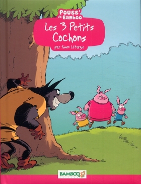 couverture bande dessinée Les 3 petits cochons