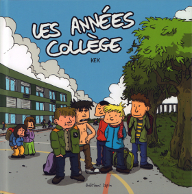 couverture bande-dessinee Les Années collège