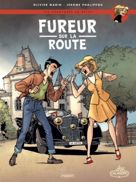 couverture bande dessinée Fureur sur la route