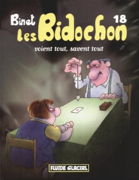 couverture bande dessinée Les Bidochon voient tout, savent tout