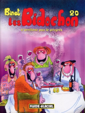 couverture bande dessinée Les Bidochon n&#039;arrêtent pas le progrès