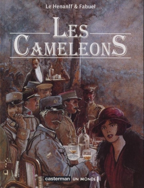 couverture bande dessinée Les caméléons