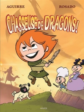 couverture bande dessinée Chasseuse de dragon !