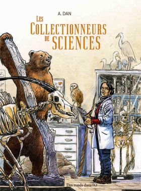 couverture bande dessinée Les Collectionneurs de sciences
