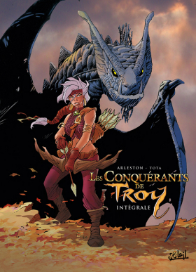 couverture bande dessinée Les conquérants de Troy
