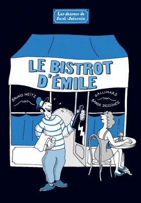 couverture bande dessinée Le Bistrot d&#039;Emile