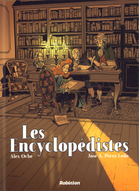couverture bande-dessinee Les Encyclopédistes