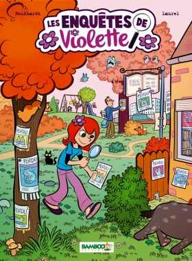 couverture bande dessinée Les Enquêtes de Violette T1