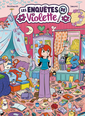couverture bande dessinée Les Enquêtes de Violette T2