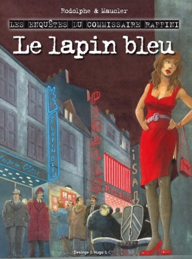 couverture bande dessinée Le lapin bleu