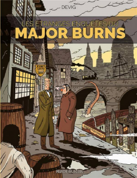 couverture bande-dessinee Les Etranges enquêtes du Major Burns