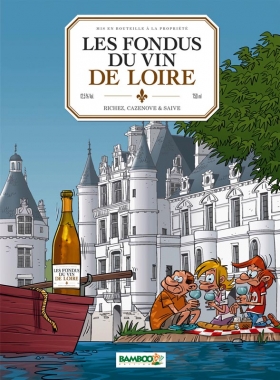 couverture bande dessinée Vins de Loire