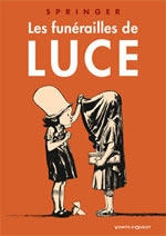 couverture bande dessinée Les funérailles de Luce