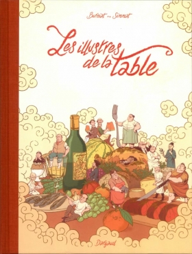 couverture bande dessinée Les Illustres de la table