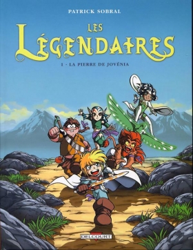 couverture bande dessinée La Pierre de Jovénia