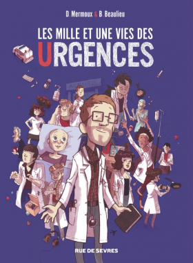 couverture bande-dessinee Les Mille et une vies des urgences
