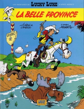 couverture bande dessinée La belle province